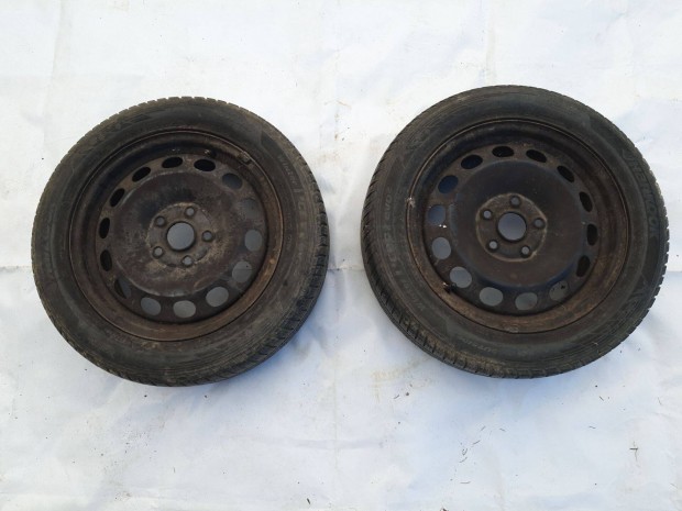 2 x Hancook "cept evo2" 205/55R16 téli gumi acélfelnikkel, profil mély