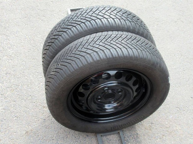 2db 14" Suzuki Ignis lemezfelni 4x100 felni 185/60R14 télinyári gumi