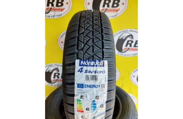 2db 155/65 r14 j Norauto 4vszakos gumi 2021 15000ft/db