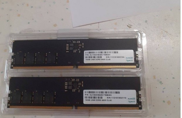 2db 16Gb ram (32Gb)ddr5