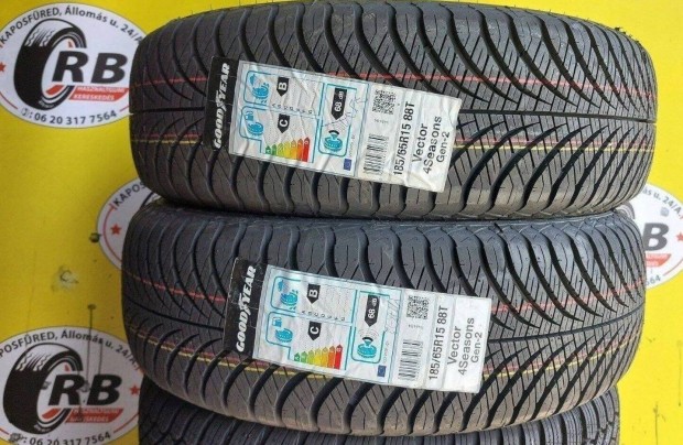 2db 185/65 r15 j Goodyear 4vszakos gumi 2021 25000ft/db