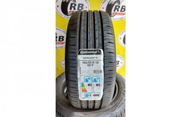 2db 195/50 r15 j Continental nyri gumi 2020 22000ft/db