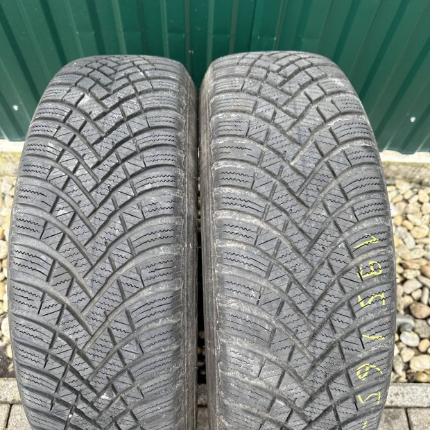 2db 2022-es újszerű 195/65 R15 7-7,5mm Hankook téli gumi eladó!