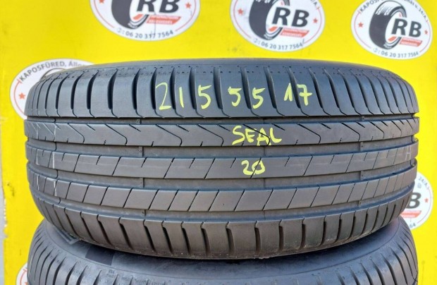 2db 215/55 r17 Pirelli Seal,vjrat:2020 6,3mm 30000ft/db