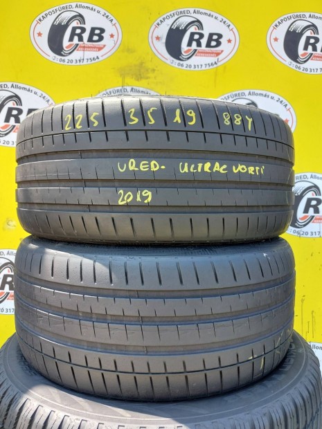 2db 225/35 r19 Vredestein Ultrac Vorti,,Évjárat2019,,5mm,,14000/db