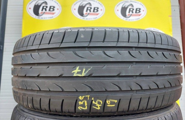 2db 235/45 r19 Bridgestone nyári 2017 5,9mm 30 000 Ft/db