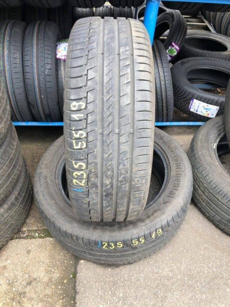 2db 235/55×19 Continental nyári gumiabroncs. (*3633932*)