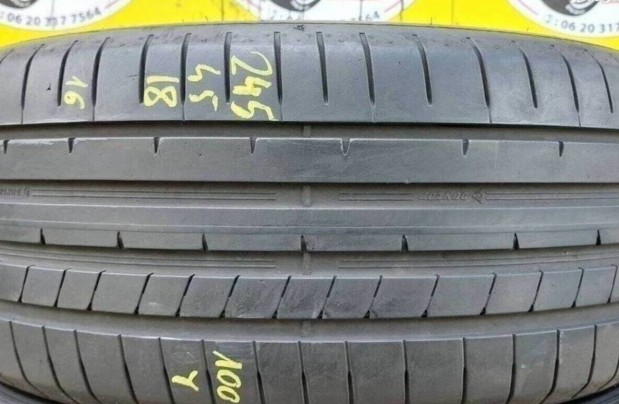 2db 245/45 r18 Dunlop nyári 2016 6.3mm 17500ft/db