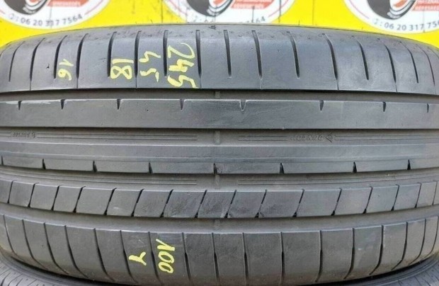 2db 245/45 r18 Dunlop nyri 2016 6.3mm 17500ft/db