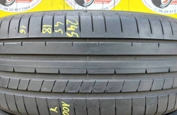 2db 245/45 r18 Dunlop nyri 2016 6.3mm 17500ft/db