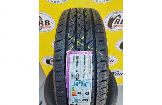 2db 265/75 r16 Új Nexen nyári 2018 32500 Ft/db