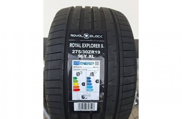 2db 275/30 r19 Black Royal ,,Évjárat:2024 37 000 Ft/db
