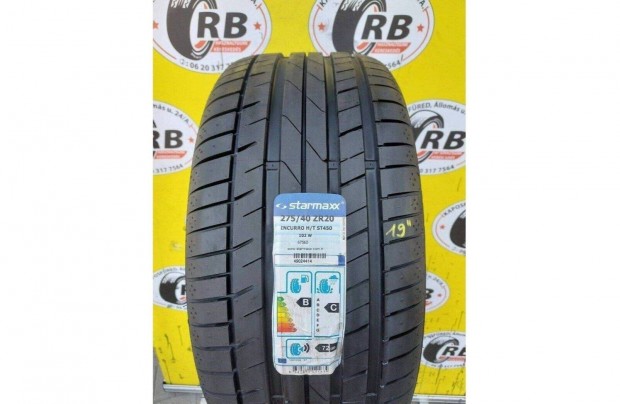 2db 275/40 r20 Starmaxx Új nyári 2019 , 35000ft/db