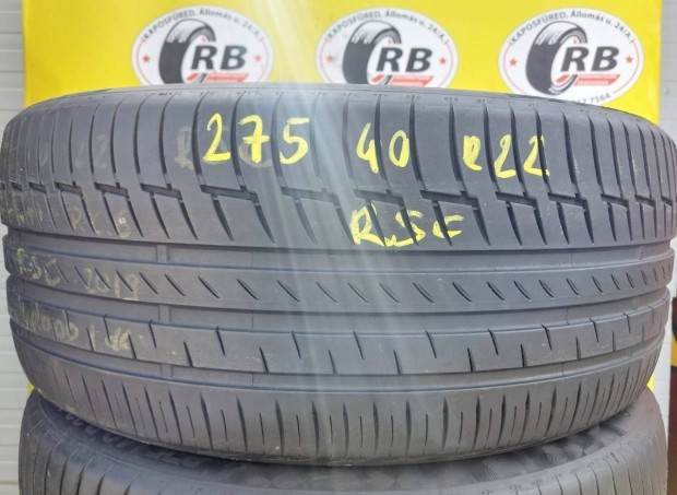 2db 275/40 r22 Continental Sc6,,RSC,,vjrat:2018,,5mm,,25000/db