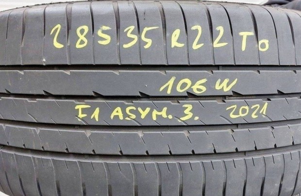 2db 285/35 r22 Goodyear nyri (TO ) 2021 6.5mm 40000ft/db