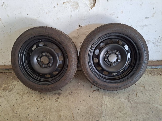 2db 5x120 6,5J×16" BMW (1-es 3-as) gyári Acélfelni Lemezfelni Téli gum