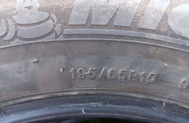 2db 80%-os Michelin 195/65 R15 tli gumi