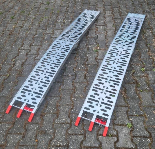 2db Alumínium rámpa felhajtó quad fűnyiró traktor