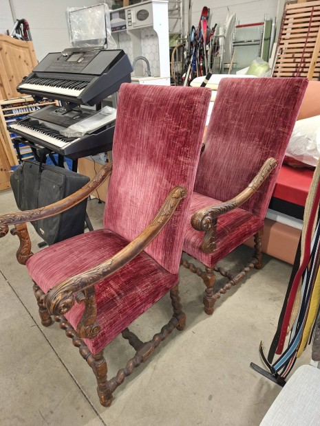 2db Antik fotel p�rban elad�