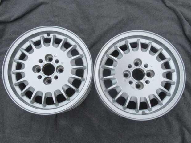 2db BMW E30 14" gyri alufelni 4x100 utnfut kerk vetern felni