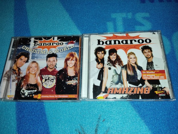 2db Banaroo CD egyben (Amazing / Christmas World)