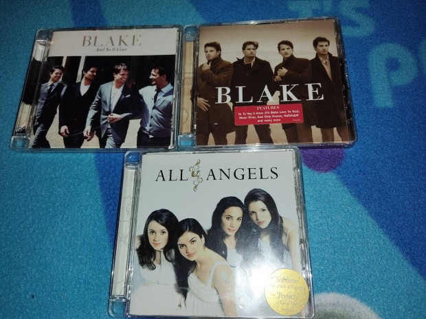 2db Blake +1 db All Angels CD egyben (Karcsonyra)