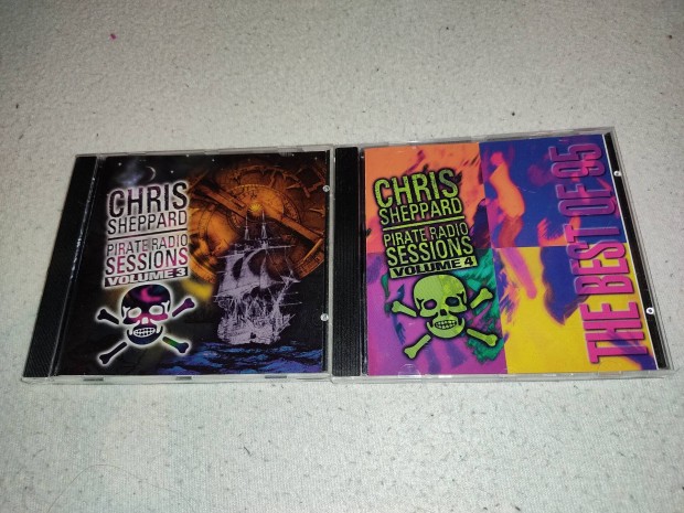 2db Chris Sheppard Pirate Radio Session Vol.3/Vol.4 Cdk egyben