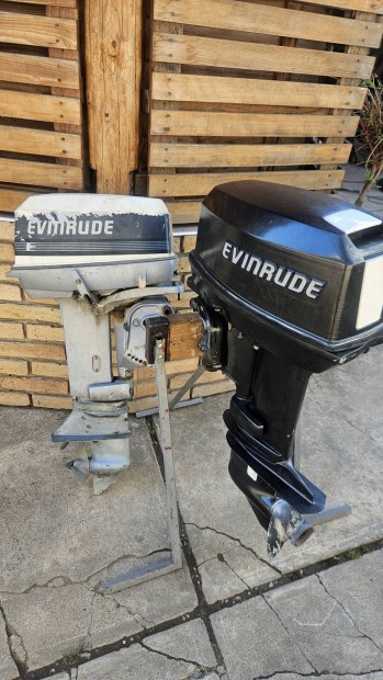 2db Evinrude 20 önindítós csónakmotor eladó.