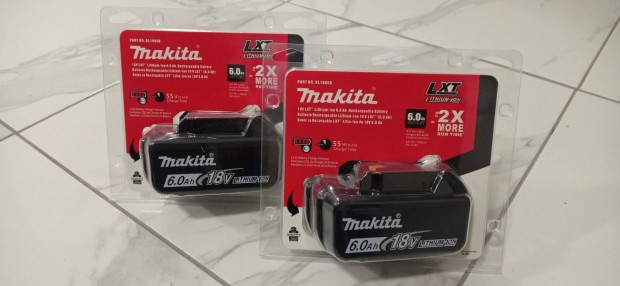 2db Makita kompatibilis 6 Ah akkumultor Lxt 18V