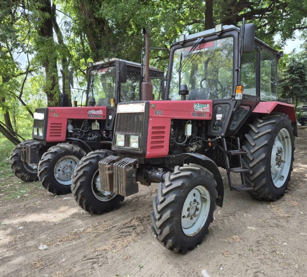 2db Mtz 820 traktor friss műszaki 2013