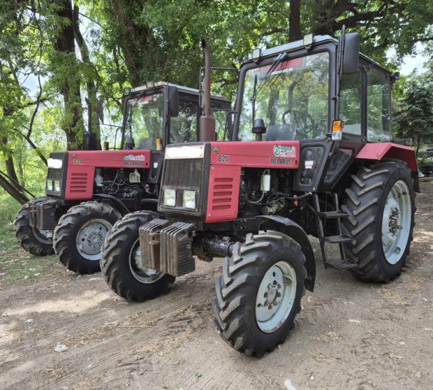2db Mtz 820 traktor friss műszaki ,2013