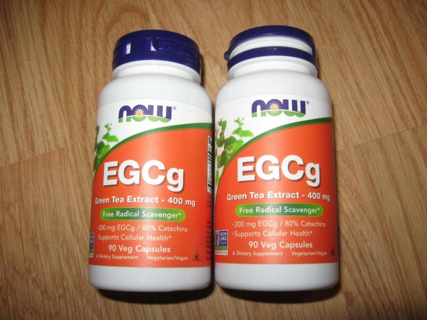 2db NOW Egcg 400mg Zld tea kivonat 90db-os flavonoid polifenol gykfo