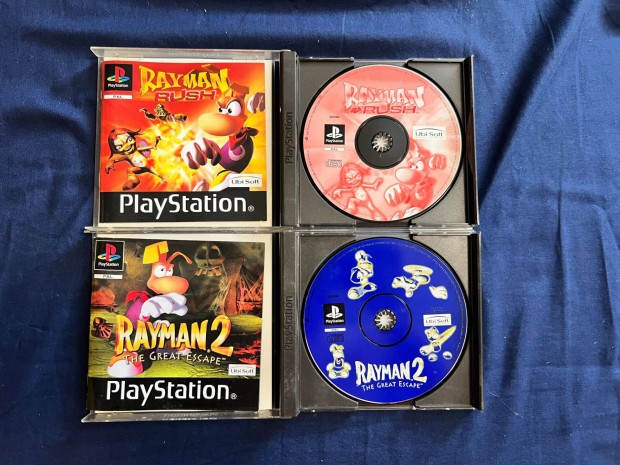 2db Playstation 1 PS1 PS ONE jtk ( Rayman , Rayman Rush )