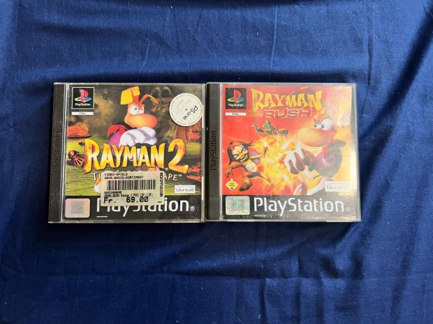 2db Playstation 1 PS1 PS ONE jtk ( Rayman , Rayman Rush )
