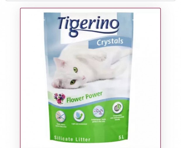 2db Tigerino macska alom ( 5 literes )