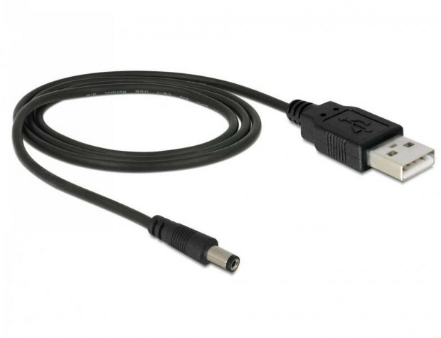 2db USB - DC Jack hlzati kbel (5,4 s 3,4mm)