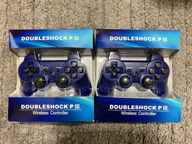 2db Új Playstation 3 PS3 kontroller controller joystick