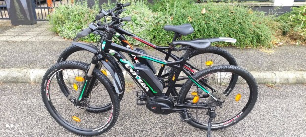 2db Univega Bosch Cx500 800km elektromos kerkpr pedelec ebike