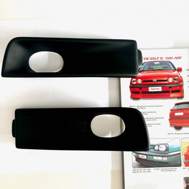 2db VW Golf 3 grill légbeömlő lökhárítóba index mellé Golf 3 és Vento