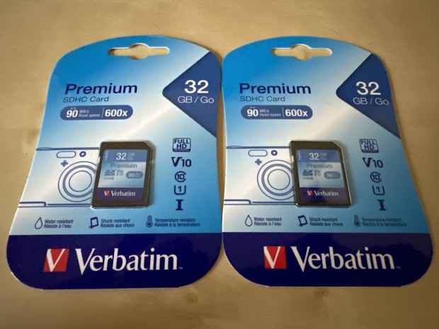 2db Verbatim 32GB SDHC 