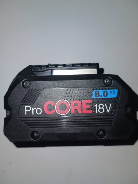 2db bosch 18v pro core akkumultor Tivadar reszere