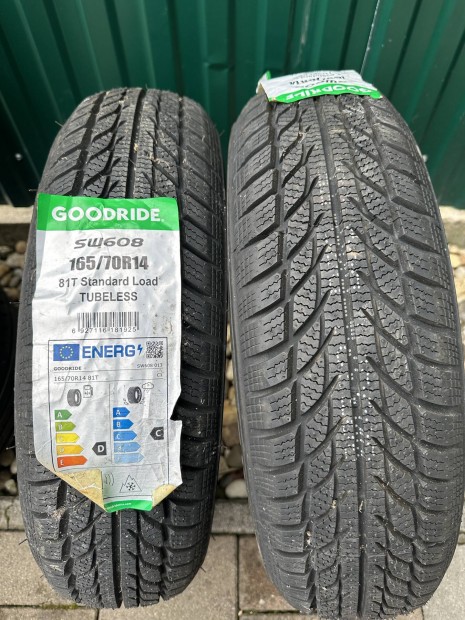 2db új 2022-es 165/70 R14 Goodride téli gumi eladó! DOT2322