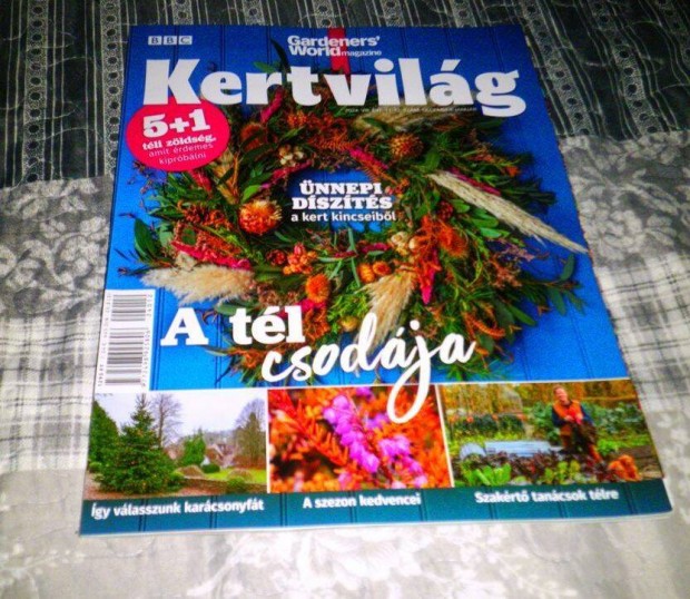 2db vadonat új kertvilág BBC magazinok