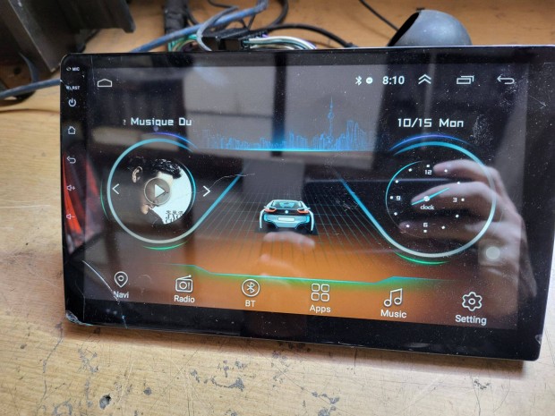 2din 10" fejegység (Android rendszer)