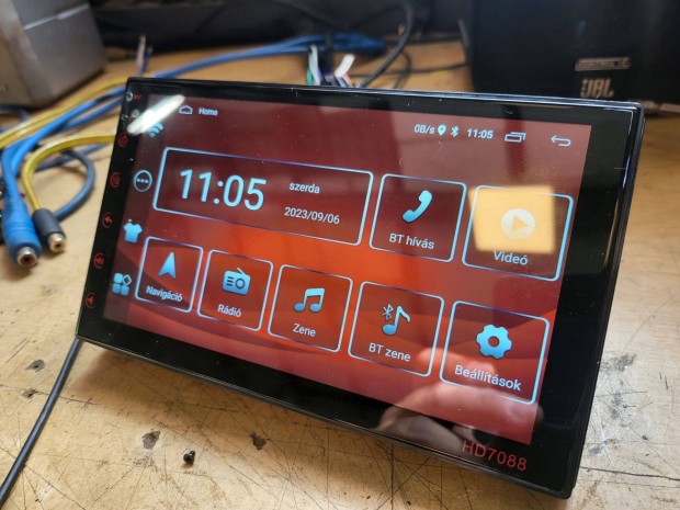 2dines fejegység (7coll 1_32gb android auto_Carplay_igo)