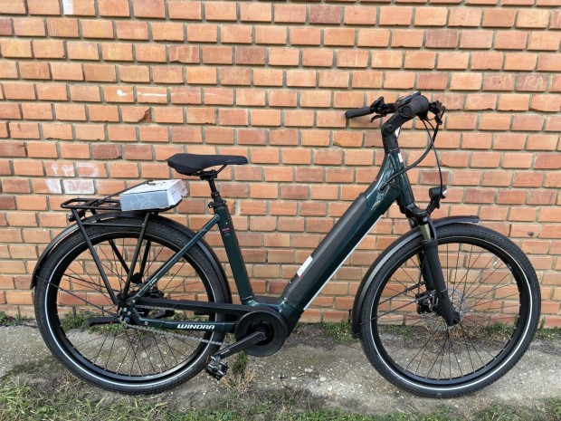 2km-es Winora Sinus N8 ebike, activ plus 50Nm, 500Wh, garancia