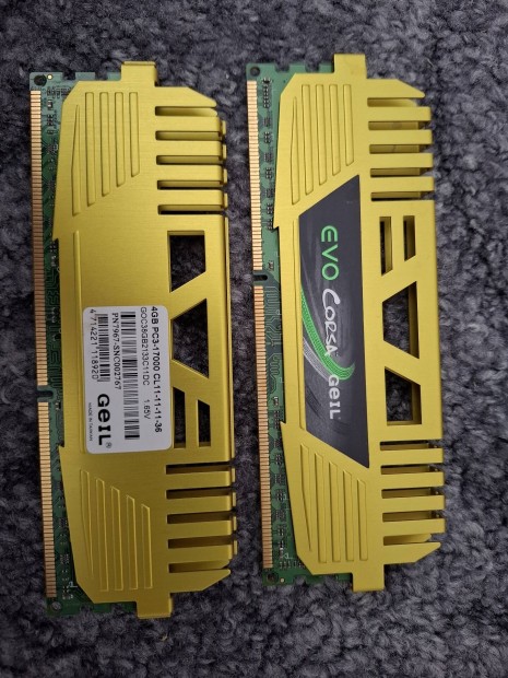 2x4GB GEIL Evo Corsa DDR3 RAM 1866MHz memria