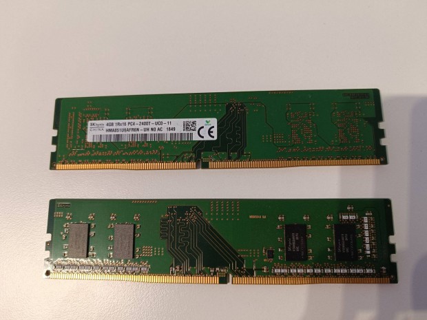 2x4 = 8GB DDR4 RAM memria