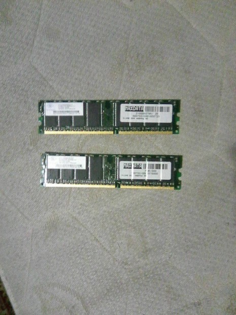 2x512GB DDR400 RAM (Maxdata mrkj, KIT) Postzom is!