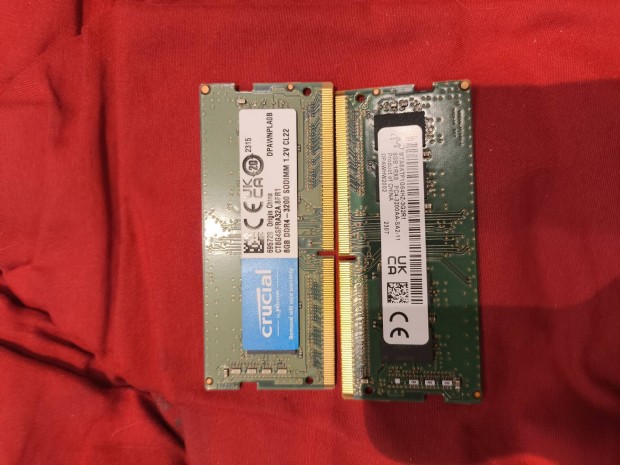 2x8 DDR4 3200mhz 22cl laptop ram